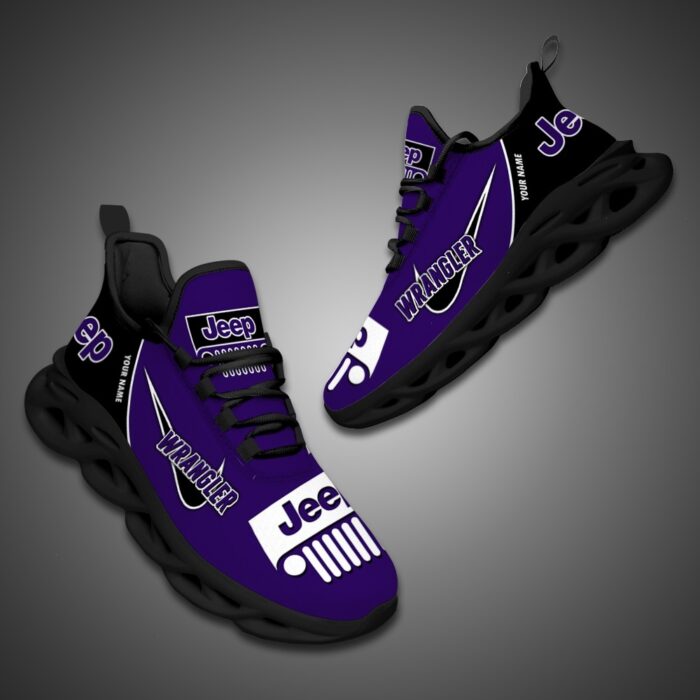 Personalized Jeep Max Soul Shoes Purple2