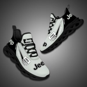 Personalized Jeep Max Soul Shoes Sport Grey