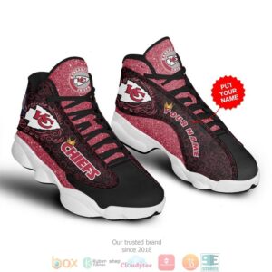 Personalized Kansas City Chiefs Nfl 4 Football Air Jordan 13 Sneaker Shoes