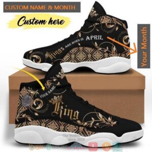 Personalized Kings Are Bone In Air Jordan 13 Sneaker Shoes