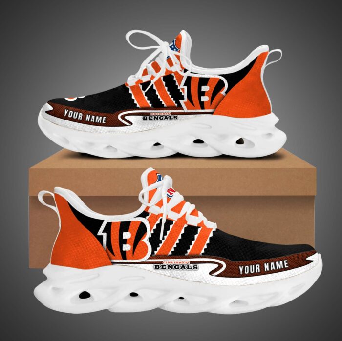 Personalized NFL Cincinnati Bengals Max Soul Shoes