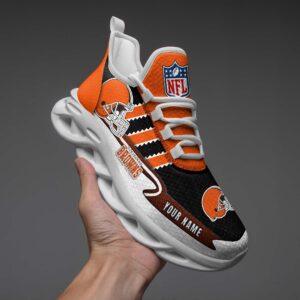 Personalized NFL Cleveland Browns Max Soul Shoes