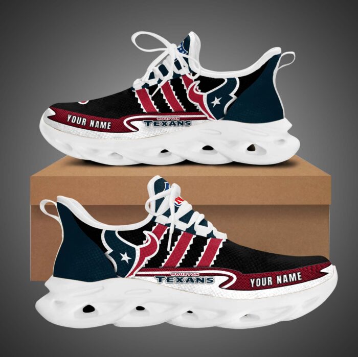 Personalized NFL Houston Texans Max Soul Shoes