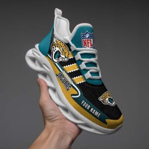 Personalized NFL Jacksonville Jaguars Max Soul Shoes