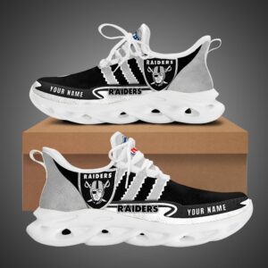 Personalized NFL Las Vegas Raiders Max Soul Shoes