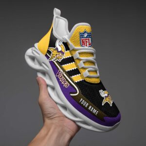 Personalized NFL Minnesota Vikings Max Soul Shoes