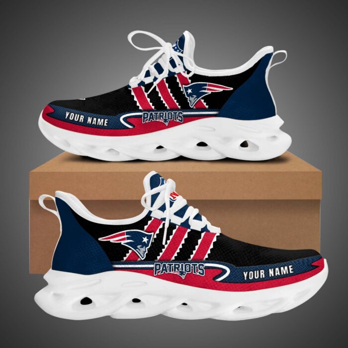 Personalized NFL New England Patriots Max Soul Shoes