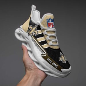 Personalized NFL New Orleans Saints Max Soul Shoes