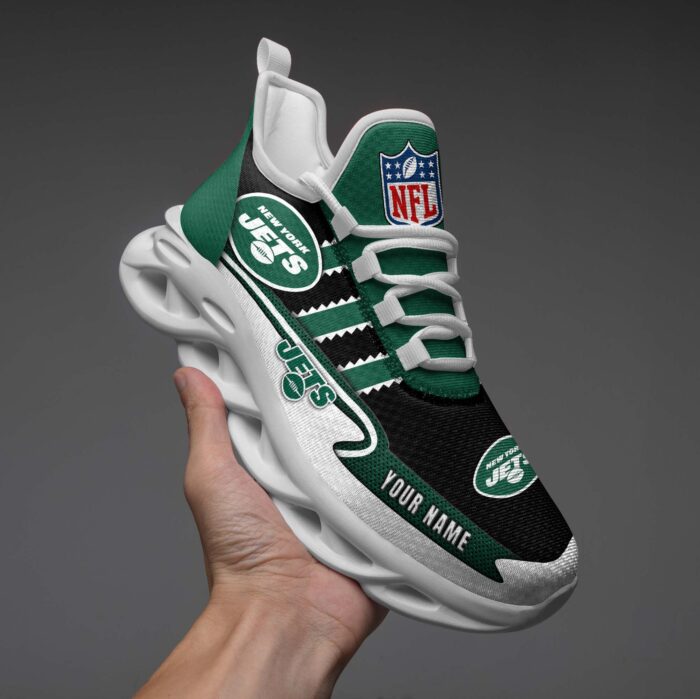 Personalized NFL New York Jets Max Soul Shoes