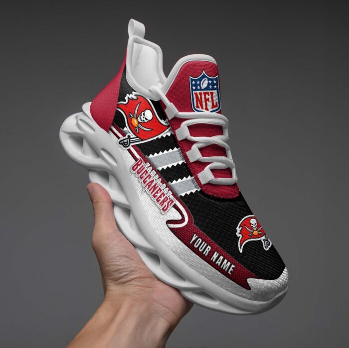 Personalized NFL Tampa Bay Buccaneers Max Soul Shoes