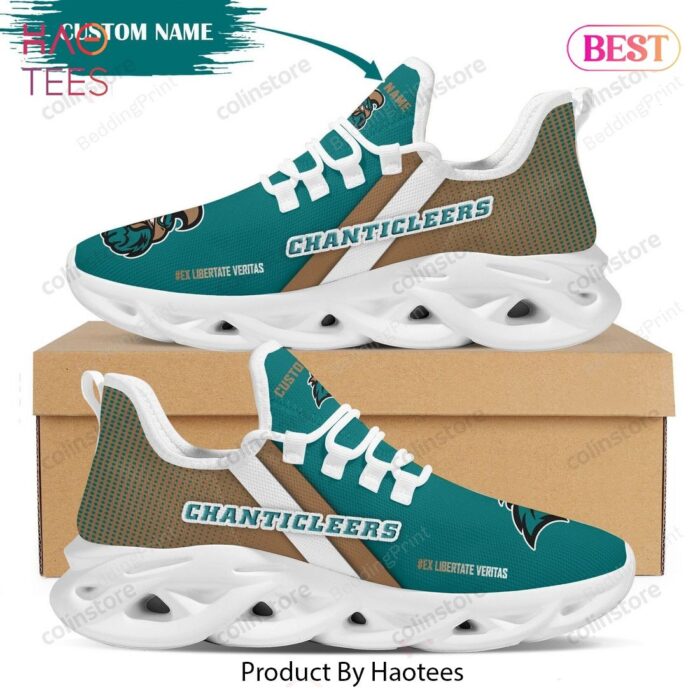 Personalized Name Coastal Carolina Chanticleers NCAA Max Soul Shoes