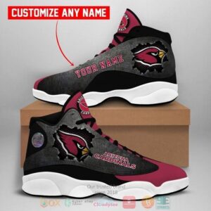 Personalized Nfl Arizona Cardinals Football Team Custom Air Jordan 13 Shoes