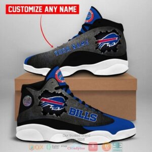 Personalized Nfl Buffalo Bills Nfl Football Team 3 Air Jordan 13 Sneaker Shoes