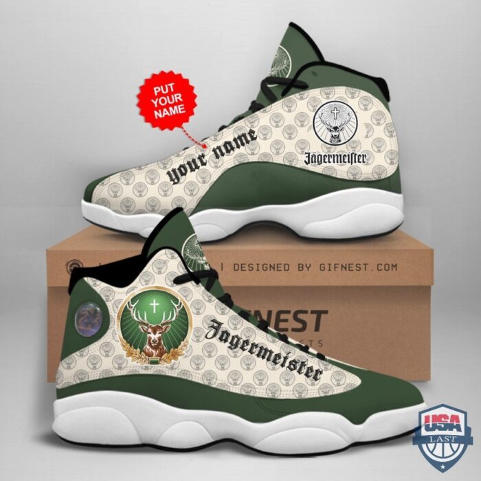 Personalized Shoes Jagermeister Air Jordan 13 Custom Name