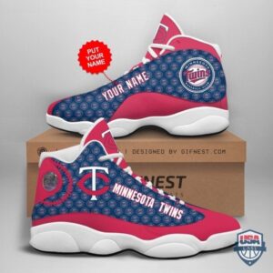 Personalized Shoes Minnesota Twins Air Jordan 13 Custom Name