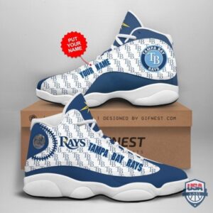 Personalized Shoes Tampa Bay Rays Air Jordan 13 Custom Name