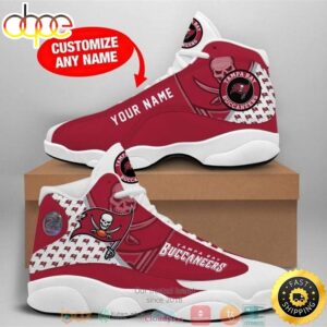 Personalized Tampa Bay Buccaneers Football NFL 8 Air Jordan 13 Sneaker Shoes