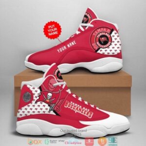 Personalized Tampa Bay Buccaneers Nfl Football Team 9 Air Jordan 13 Sneaker Shoes