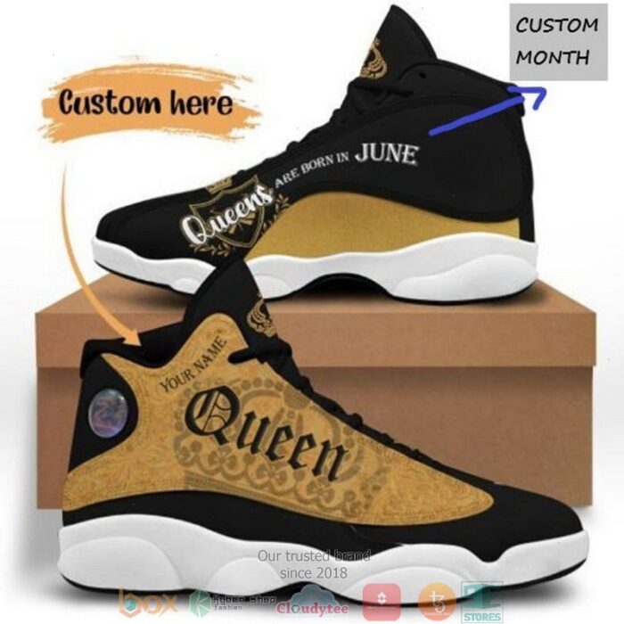 Personalized The Queen 4 Air Jordan 13 Sneaker Shoes