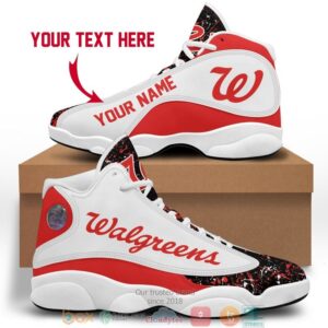 Personalized Walgreens Color Plash Air Jordan 13 Sneaker Shoes