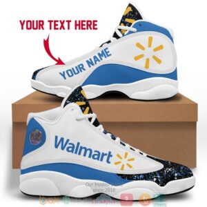 Personalized Walmart Color Plash Air Jordan 13 Sneaker Shoes