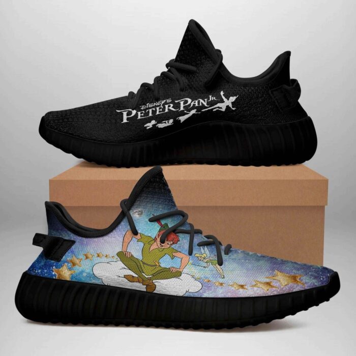 Peter Pan Black Edition Yeezy Boost Shoes Sport Sneakers Yeezy Shoes