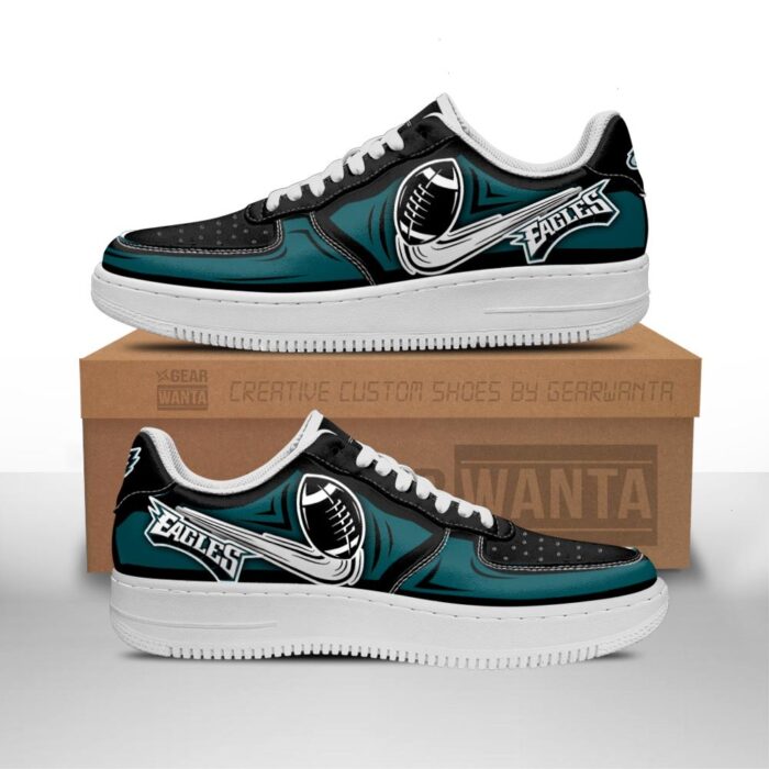 Philadelphia Eagles Air Sneakers Custom for Eagles Fan