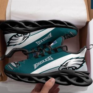 Philadelphia Eagles Black Max Soul Shoes