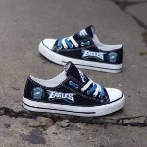 Philadelphia Eagles Custom Shoes Low Top Canvas Shoes