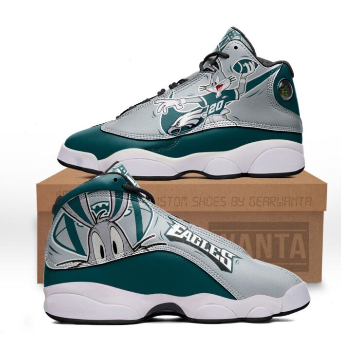 Philadelphia Eagles J13 Sneakers Custom Shoes