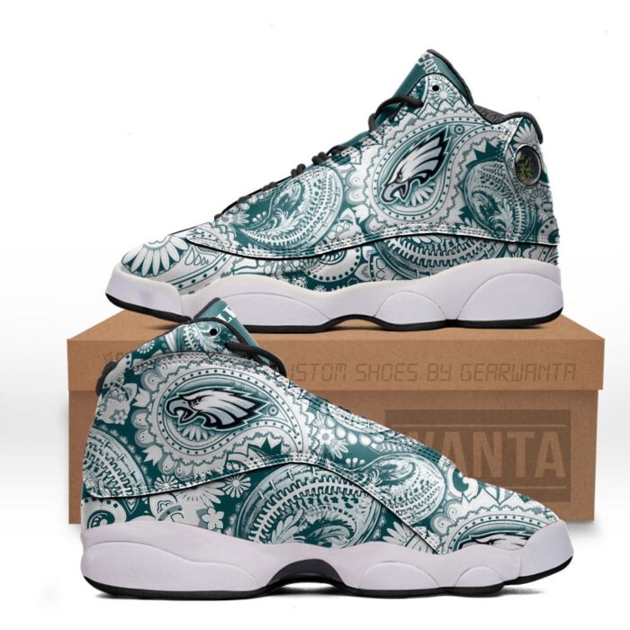 Philadelphia Eagles Jd 13 Sneakers Custom Shoes