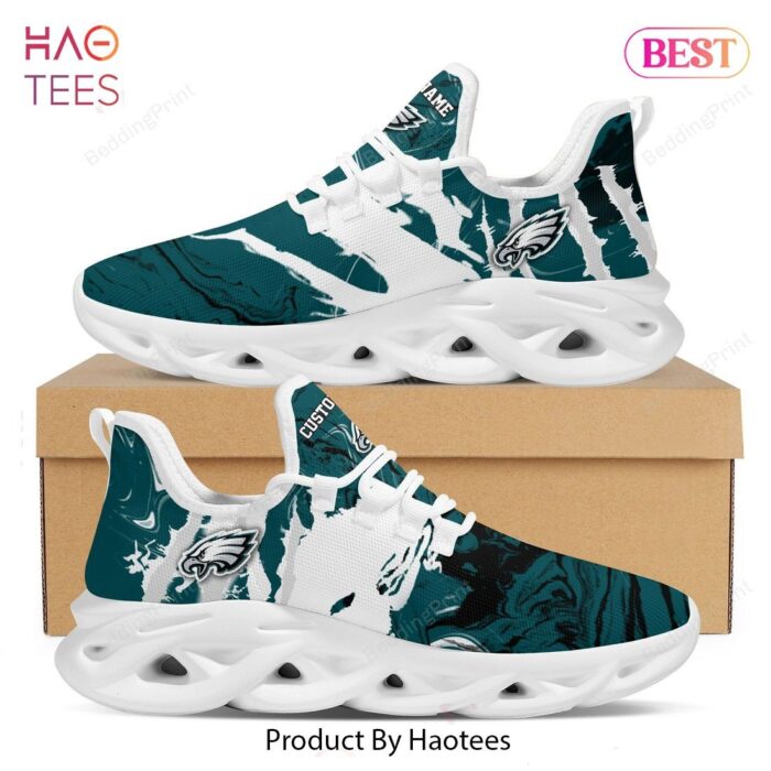 Philadelphia Eagles NFL American Custom Personalized Max Soul Shoes