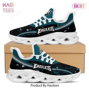 Philadelphia Eagles NFL Black Blue Max Soul Shoes