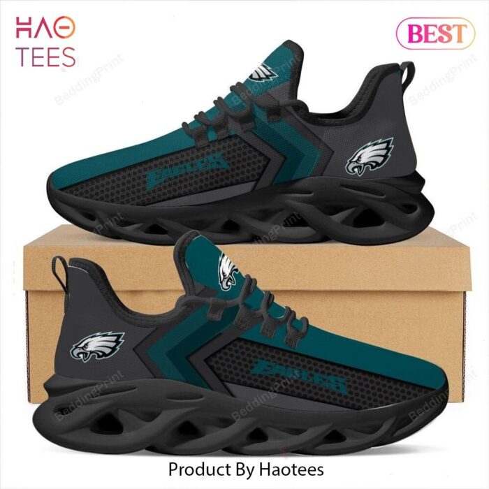 Philadelphia Eagles NFL Black Mix Blue Max Soul Shoes