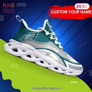 Philadelphia Eagles NFL Custom Name Max Soul Shoes