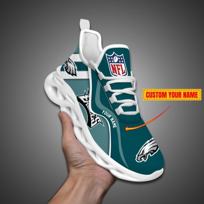 Philadelphia Eagles NFL Customized Unique Max Soul Shoes