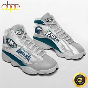 Philadelphia Eagles NFL Ver 1 Air Jordan 13 Sneaker