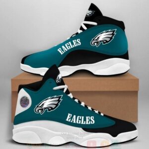 Philadelphia Eagles Nfl Air Jordan 13 Shoes 3