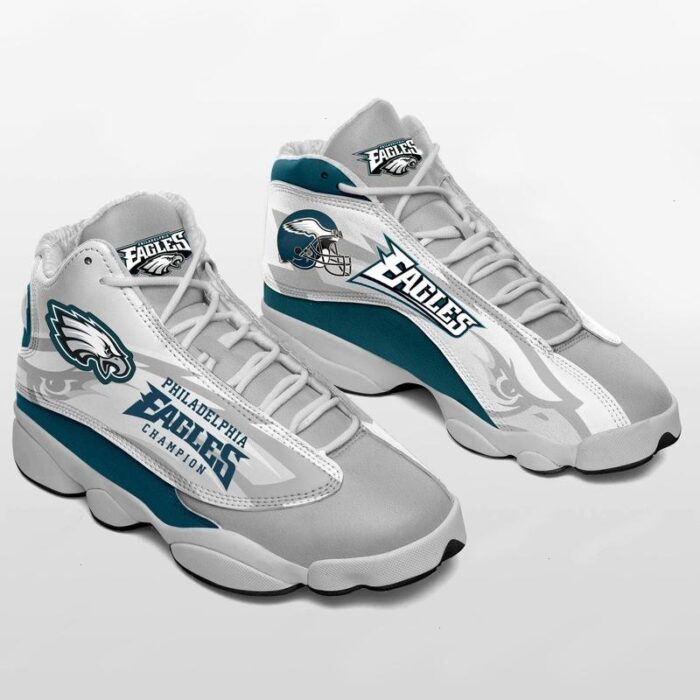 Philadelphia Eagles Nfl Ver 1 Air Jordan 13 Sneaker