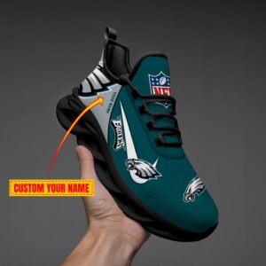 Philadelphia Eagles Personalized Luxury NFL Max Soul Shoes 281122