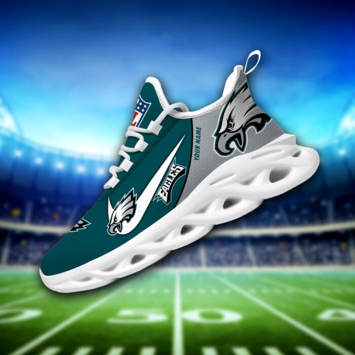 Philadelphia Eagles Personalized Luxury NFL Max Soul Shoes 281122