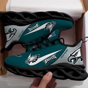 Philadelphia Eagles Personalized Luxury NFL Max Soul Shoes 281122