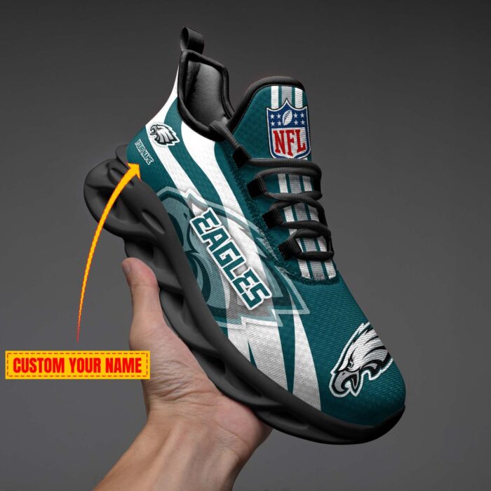 Philadelphia Eagles Personalized Max Soul Shoes