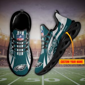 Philadelphia Eagles Personalized Max Soul Shoes