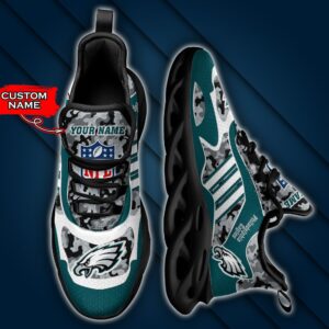 Philadelphia Eagles Personalized Max Soul Shoes Ver 1