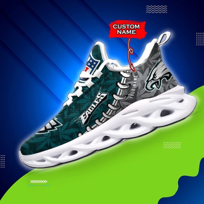 Philadelphia Eagles Personalized Max Soul Shoes for Fan