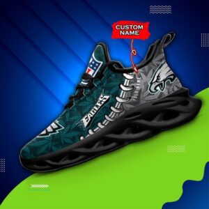 Philadelphia Eagles Personalized Max Soul Shoes for Fan