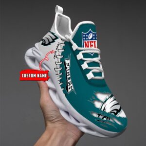 Philadelphia Eagles Personalized Max Soul Shoes for NFL Fans