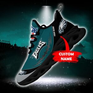 Philadelphia Eagles Personalized NFL Max Soul Shoes