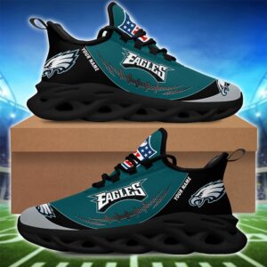 Philadelphia Eagles Personalized NFL Max Soul Shoes